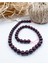 Lal Garnet Küre Kesim 8 mm Doğal Taş Dizi 1