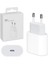 Yeni Nesil Type-C Girişli Iphone 7 8 x 11 12 Uyumlu 20W Hızlı Şarj Adaptörü 4