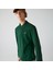 Erkek Classic Fit Uzun Kollu Yeşil Polo Yaka Sweatshirt 2