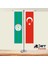 Jethızında Çaykur Rize Spor ve Türk Bayrağı 2'li T Masa Bayrağı Takımı 1