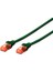 Cat. 6 Patch Kablo, U/utp, 2 Metre, Awg 26, Yeşil Renk, Lszh 1