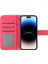 iPhone 14 Pro HT04 Stand Cüzdan Cilt Touch Pu Deri Iç Tpu Kapağı Omuz Kayışı ile Basılı Ayçiçeği Telefon Kılıfı (Yurt Dışından) 5