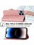 iPhone 14 Pro Balf Doku Cüzdanı Için Baskılı Rhombus Desen Telefon Stand Pu Deri Kılıf Magnetic Kapak Kayış (Yurt Dışından) 5