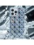 Kingxbar Miya Serisi iPhone 14 Pro Tpu + Pet Güçlendirilmiş Köşeler Telefon Kılıfı 3D Rhombus Desen Imd Yerli Anti-Sarı Kapak (Yurt Dışından) 3
