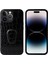 iPhone 14 Pro Max Pu Deri Kaplamalı Pc+Tpu Hibrit Kılıf Kickstand Şok Geçirmez Koruyucu Telefon Kapağı (Yurt Dışından) 1