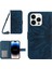 iPhone 14 Pro Max HT04 Için Şok Geçirmez Telefon Kasası Basılı Ayçiçeği Deri Touch Pu Deri Deri Stand Cüzdan Koruyucusu Omuz Kayışı ile (Yurt Dışından) 1