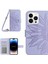 iPhone 14 Pro Max HT04 Için Şok Geçirmez Telefon Kasası Basılı Ayçiçeği Deri Touch Pu Deri Deri Stand Cüzdan Koruyucusu Omuz Kayışı ile (Yurt Dışından) 1