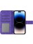 iPhone 14 Pro Max HT04 Için Şok Geçirmez Telefon Kasası Basılı Ayçiçeği Deri Touch Pu Deri Deri Stand Cüzdan Koruyucusu Omuz Kayışı ile (Yurt Dışından) 5