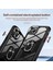 iPhone 14 Plus Metal Ring Kickstand Pc + Tpu Şok Geçirmez Cep Telefonu Koruyucu Arka Kılıf (Yurt Dışından) 4