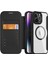 Dux Ducis Skin x Pro Için iPhone 14 Pro Max Pu Deri Flip Kılıf Kplus Tutucu Stand Back Geri Koruma Telefon Kapağı Magsafe ile Uyumlu (Yurt Dışından) 2