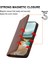 iPhone 14 Çizgiye Karşı Buzağı Dokusu Için Manyetik Cüzdan Pu Deri Kılıf Baskılı Rhombus Desen Stand Kapağı Strap ile (Yurt Dışından) 2
