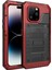 iPhone 14 Pro IP68 Su Geçirmez Damla Geçirmez Kapak Metal + Silikon Şok Geçirmez Telefon Mühürlü Kılıf (Yurt Dışından) 1