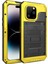 iPhone 14 Pro IP68 Su Geçirmez Damla Geçirmez Kapak Metal + Silikon Şok Geçirmez Telefon Mühürlü Kılıf (Yurt Dışından) 1