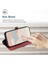 YX0020 Akıllı Telefon Kılıfı iPhone 14 Tam Kapsamı Pu Deri Stand Çift Manyetik Toka Telefon Kapak Kabuğu Kayış (Yurt Dışından) 3