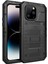 iPhone 14 Pro IP68 Su Geçirmez Damla Geçirmez Kapak Metal + Silikon Şok Geçirmez Telefon Mühürlü Kılıf (Yurt Dışından) 1