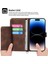 Cilt Touch Baskı Çiçekler Deri Deri Kılıf iPhone 14 Pro Max Stand Cüzdan Birden Çok Kart Yuvası Telefon Kapağı Bilek Kayışı ve Omuz Kayışı (Yurt Dışından) 4