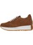 Taba Açık Süet Kadın Sneakers 4