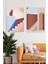Kanvas Geometric House 2'li Tablo Seti 0670 1