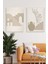 Kanvas Geometric House 2'li Tablo Seti 0667 1