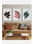 Kanvas Color Basic Floral 3'lü Tablo Seti 0750 1