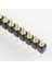1X40 Pin Precision Erkek Header Tek Sıra 2.54MM 180 Derece Altın Kaplama 2