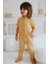 Şile Bezi Tulum Çocuk Unisex Hardal 4