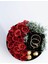 Round Bıg Red Rose And Bracele 2