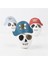 - Pirate Skulls Surprise Balls - Korsan Iskelet Sürpriz Toplar - 3lü 5
