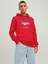 Erkek Sweatshirt Kırmızı 12210824 Jjelogo Sweat Hood 2 1