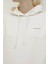 Kadın Sweatshirt Ekru 101339088 2W W-SN80 Basıc Hoodie 2pr 4