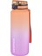 Tritan Matara 800 ml Mor Turuncu Çift Renk 2