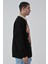 R-5679 Yaka Kürklü Ayı Baskılı 3 Ip Şardonlu Sweatshirt 3
