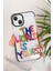 iPhone 14 Plus Casetify The World Is Yours Desenli Anti Shock Premium Silikonlu Siyah Kenar Detaylı Telefon Kılıfı 1