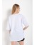 Kadın Hawkins Baskılı Oversize T-Shirt 5