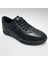 Deri Kauçuk Tabanlı Ortopedik Anatomic Siyah Bağcıklı Erkek Ayakkabı C-85303987 2