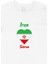 Tahran Iran Bayraklı Kalpli Tişört 2