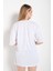 Kadın Kaplan Baskı Oversize T-Shirt 5