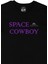 Space Cowboy Elon Musk Siyah Tişört 2