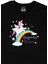 Unicorn Power Siyah Tişört 2