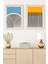 Ahşap Çerçeveli 2'li Minimalist Tablo 1