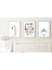 Ahşap Çerçeveli Çocuk Odası Tablo Set 1