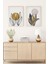 Ahşap Çerçeveli 2'li Minimalist Tablo 1