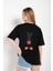 Kadın Sırt Baskılı Mickey Mouse T-Shirt 1