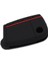 Seat Leon 2013-2020 Silikon Anahtar Kılıfı Kırmızı Çizgili Kılıf Anahtar 2