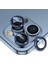 iPhone 11 PRO Uyumlu Kamera Mercek Lens Için Koruyucu -MAVİ 1