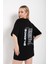 Kadın Silence Baskılı T-Shirt 1