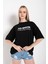 Kadın Silence Baskılı T-Shirt 4