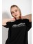 Kadın Silence Baskılı T-Shirt 5