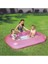 Şişme Tabanlı Dikdörtgen Havuz Pembe 1.65MX1.04MX25CM. 3