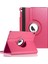 Apple iPad 10.nesil 10.9`` (A2696-A2757-A2777) 360 Rotating Stand Deri Pembe 1